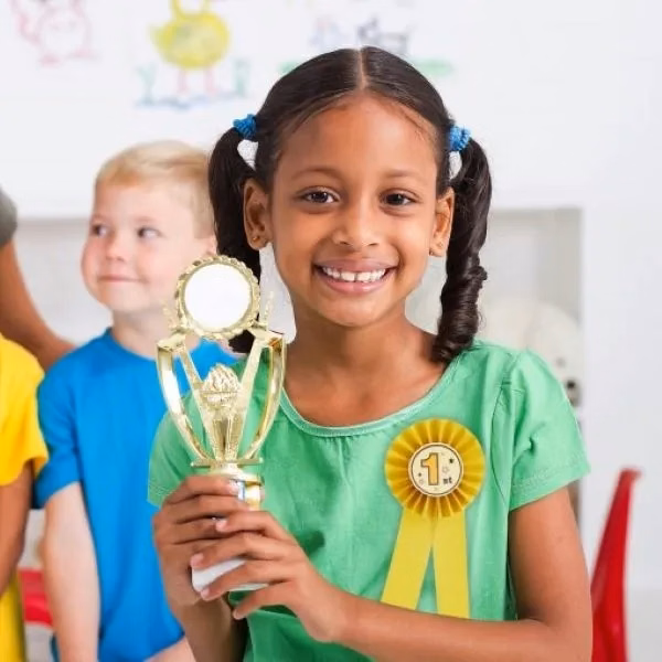 24-Pack 1st 2nd 3rd Place Award Rosette Ribbons