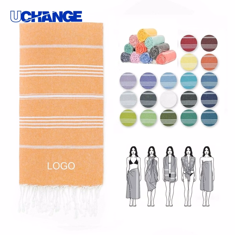 Turkish Cotton Beach Towel Soft Oversized Summer Leisure Towel