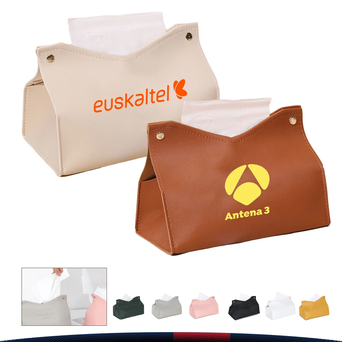 Cassi PU Leather Tissue Pouch 1