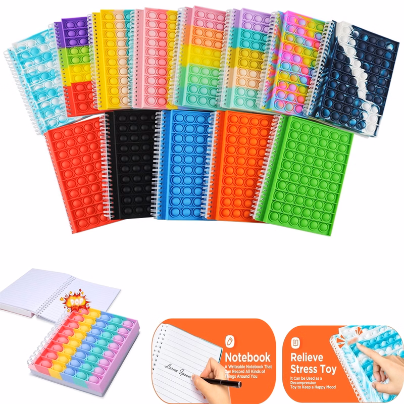 Bubble Fidget Toy Notebook