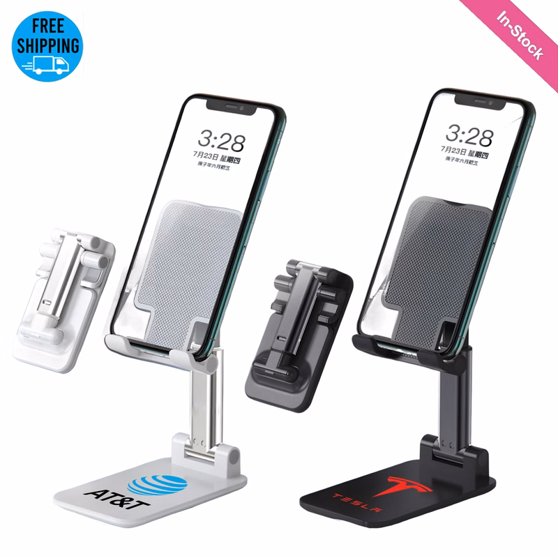 Folding Adjustable Cell Desktop Phone Stand Holder