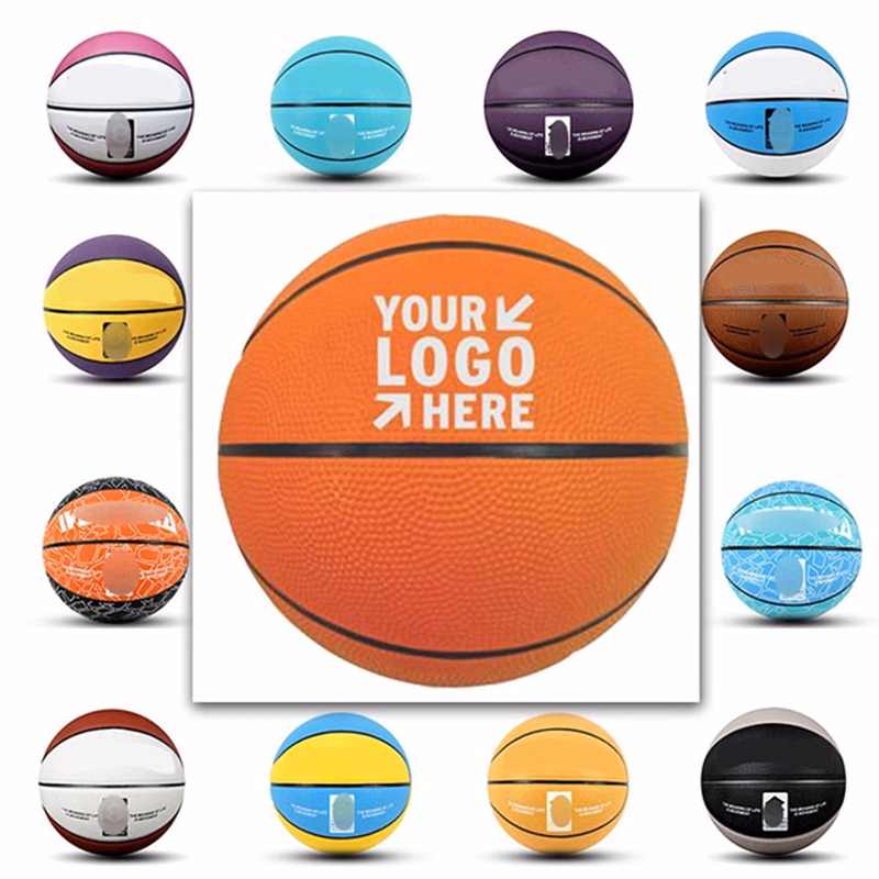 Custom Miniature Rubber Basketball
