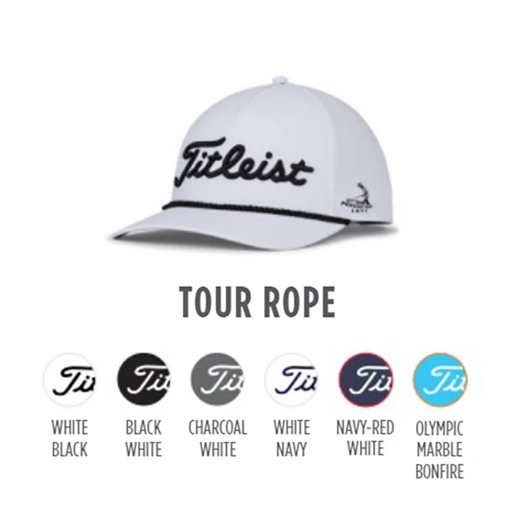 Titleist Tour Rope Golf Hat 1