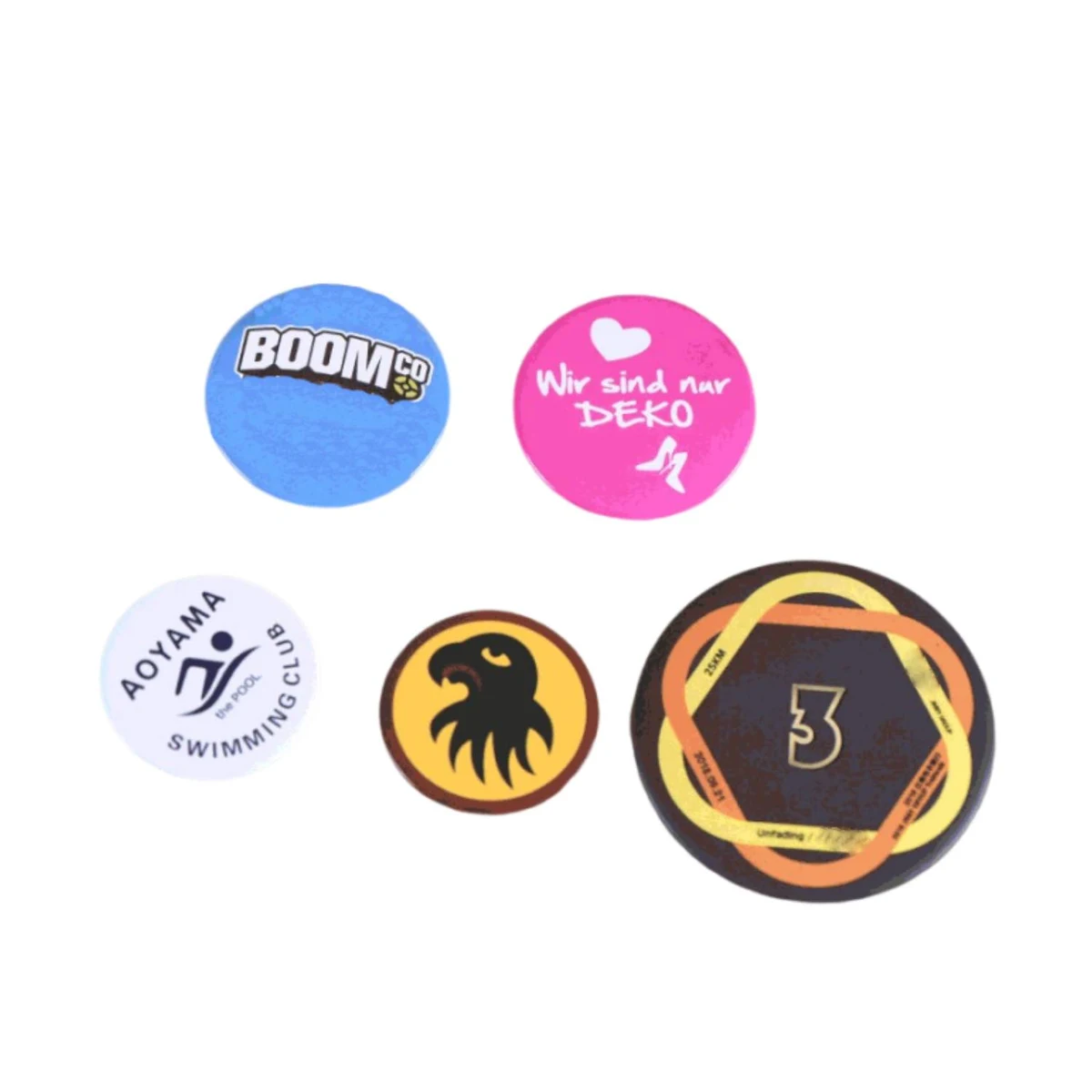 1.57" Round Tin Badge 1