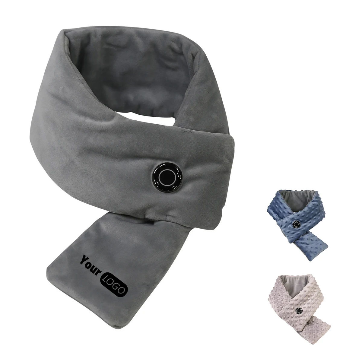 Polyester Heated And Warm Neck Protection Scarf 1