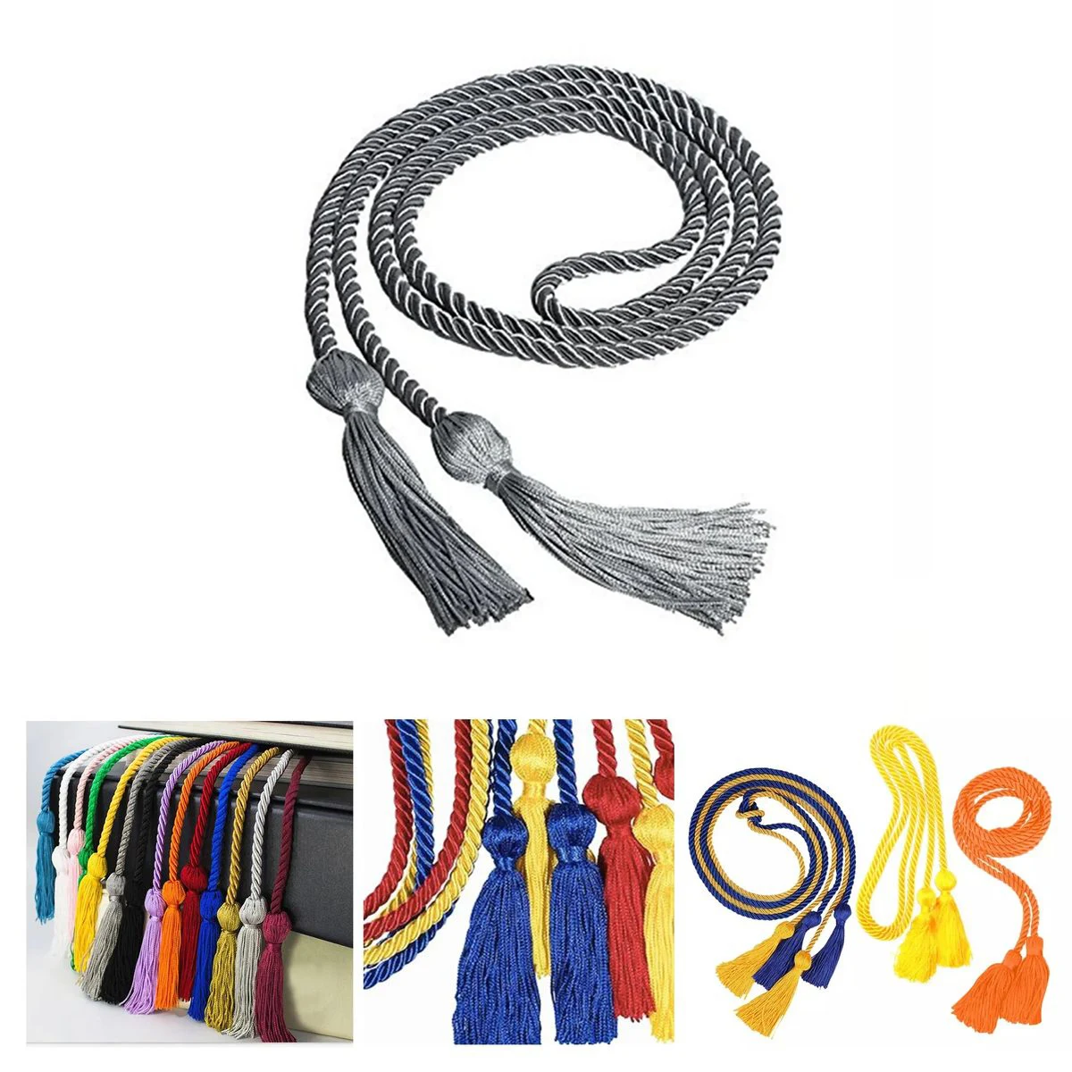 Polyester Durable Academic Honor Cord 1