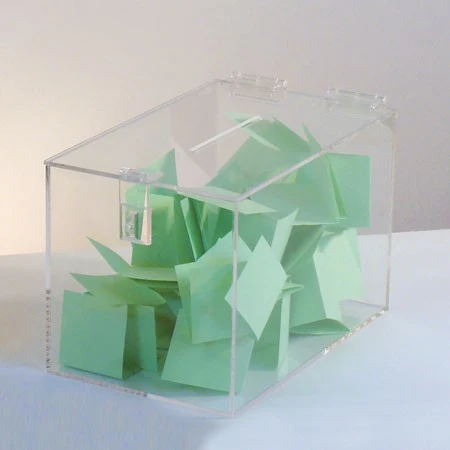 Long Acrylic Entry Box 1