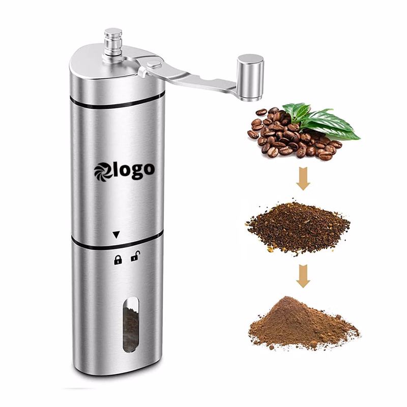 MOQ 10 Pcs Custom Manual Coffee Grinder