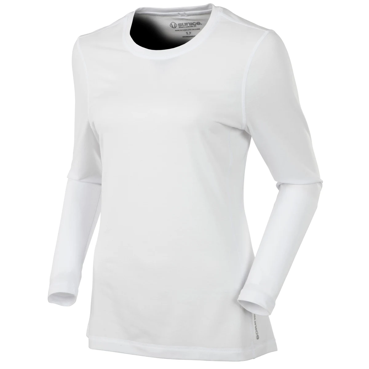 Sunice Ladies Greer Long Sleeve Soft Touch T-Shirt 1