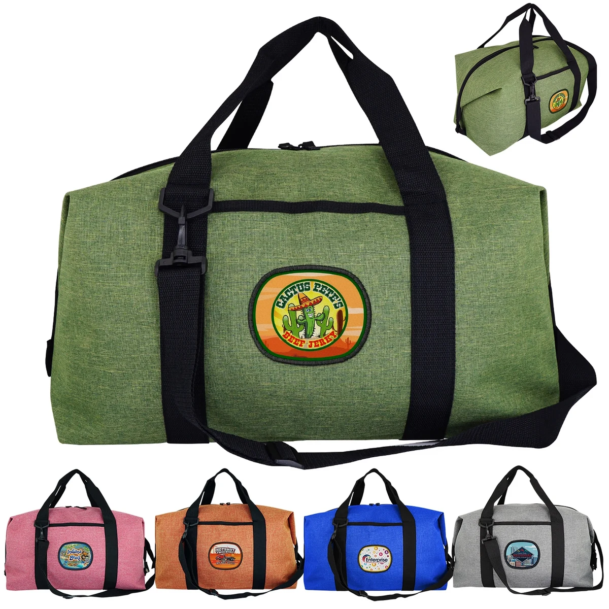 RIDGE EMBLEM DUFFLE BAG 1