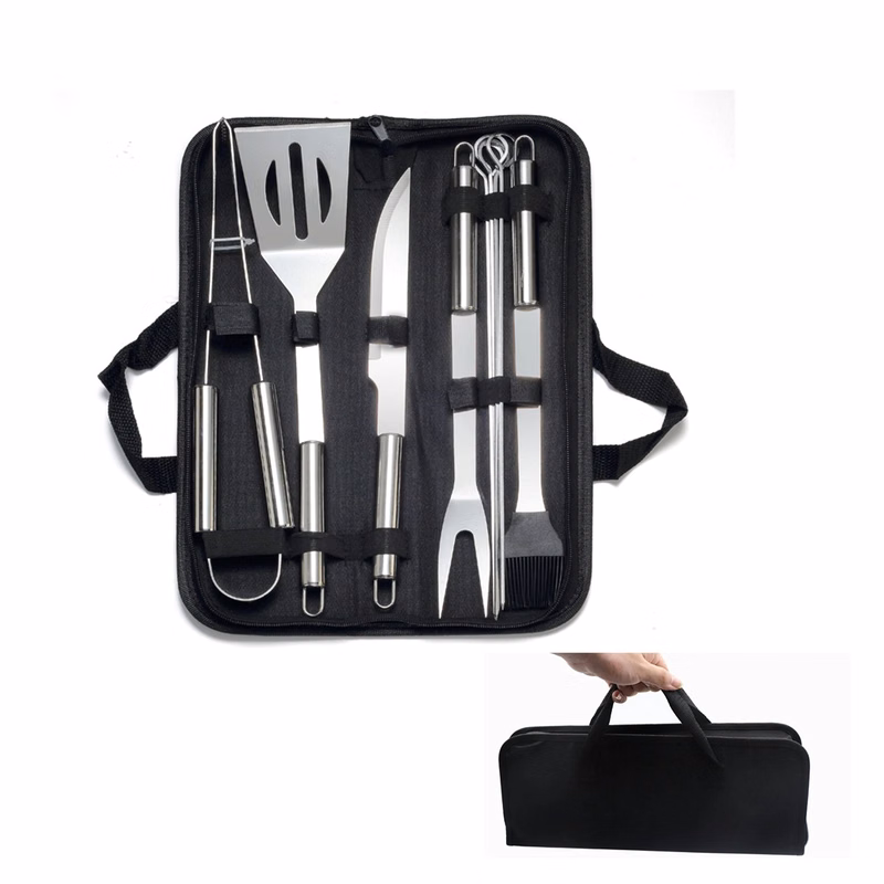 9 Pcs Bbq Grill Set