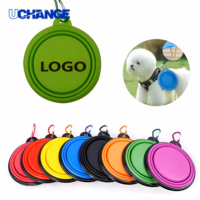 Pet Folding Bowl for Travel Feeding Use
