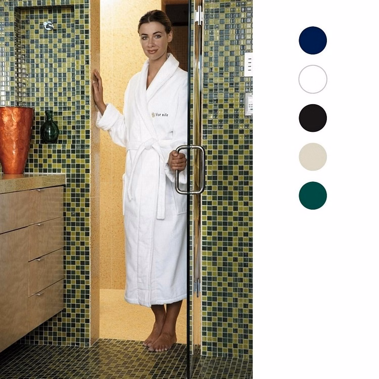 Turkish Signature Shawl Collar Robe