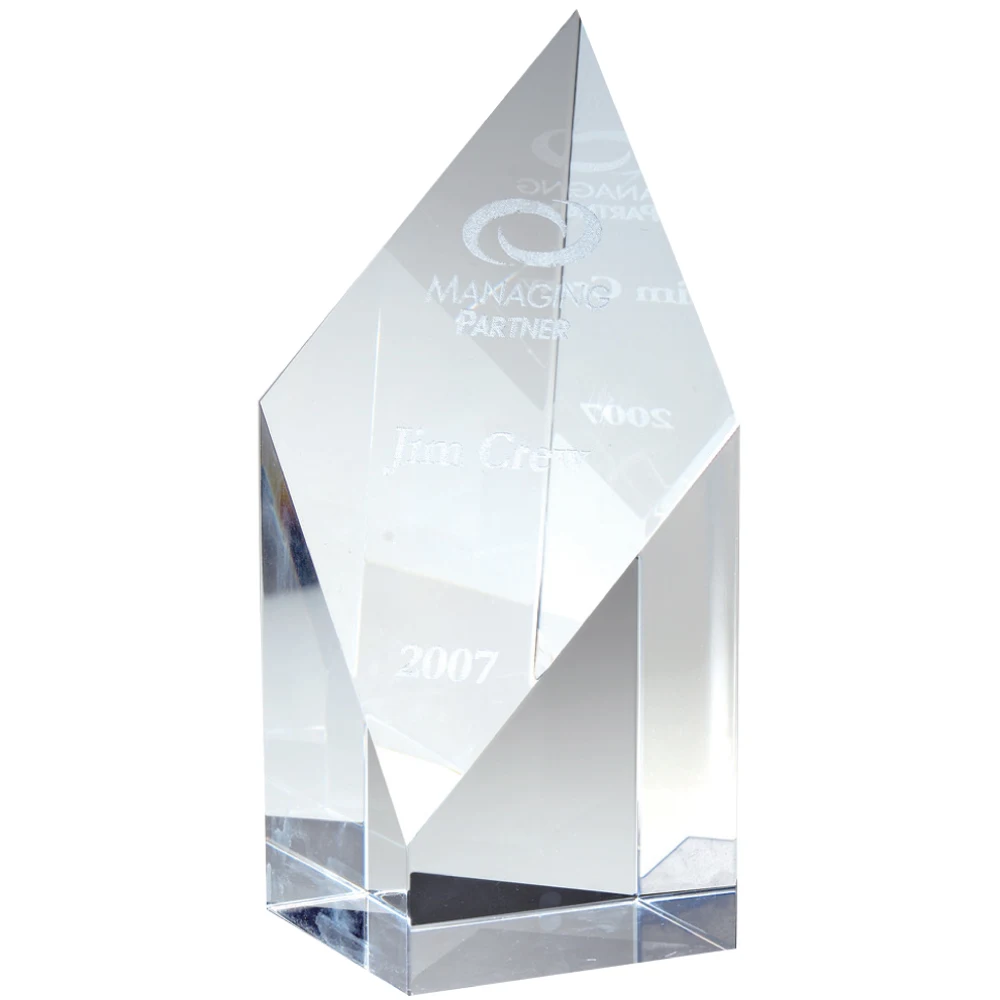 Vertex Glass Award - 6 " 1