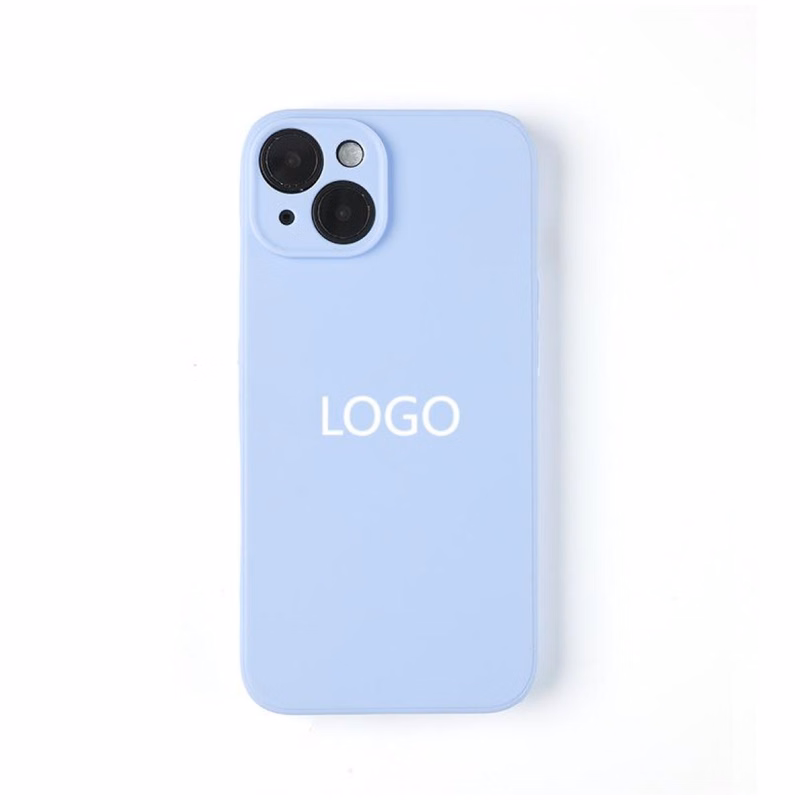 Iphone Custom Logo Solid Color Phone Case