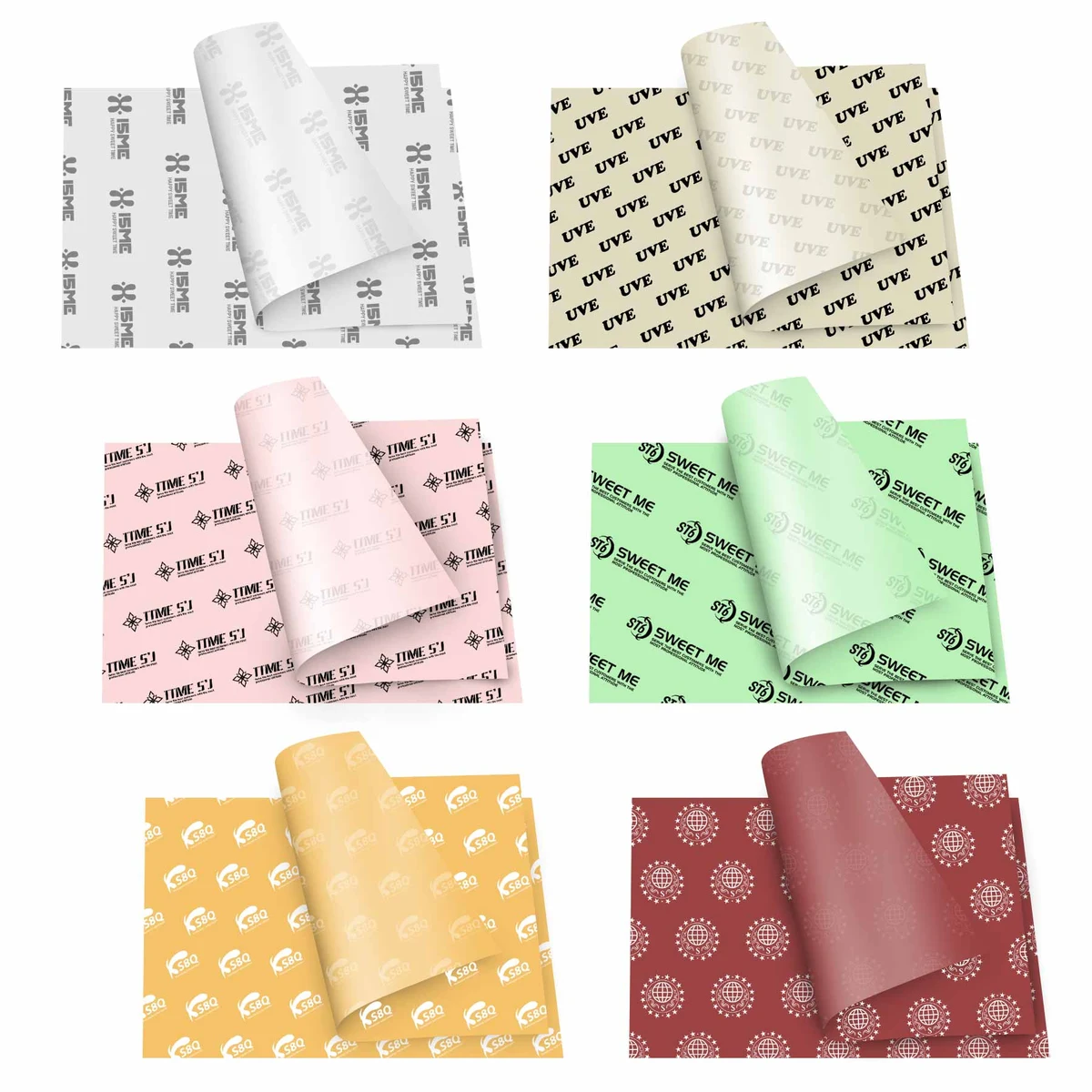 Custom Printed Food Wrapping Paper 1
