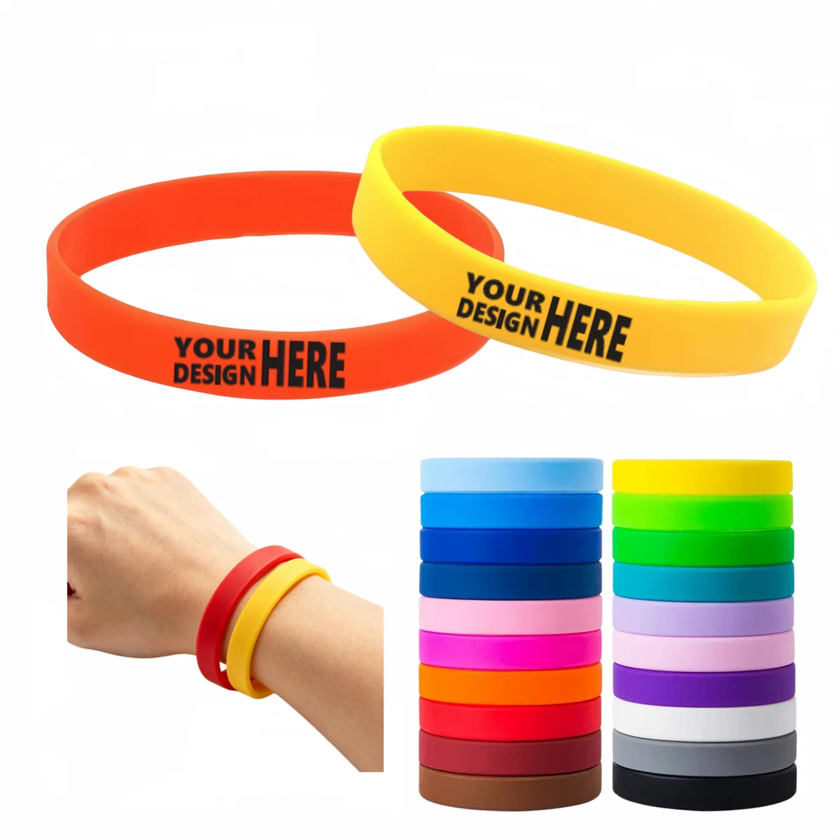 Custom Silicone Wristbands For Gatherings 1