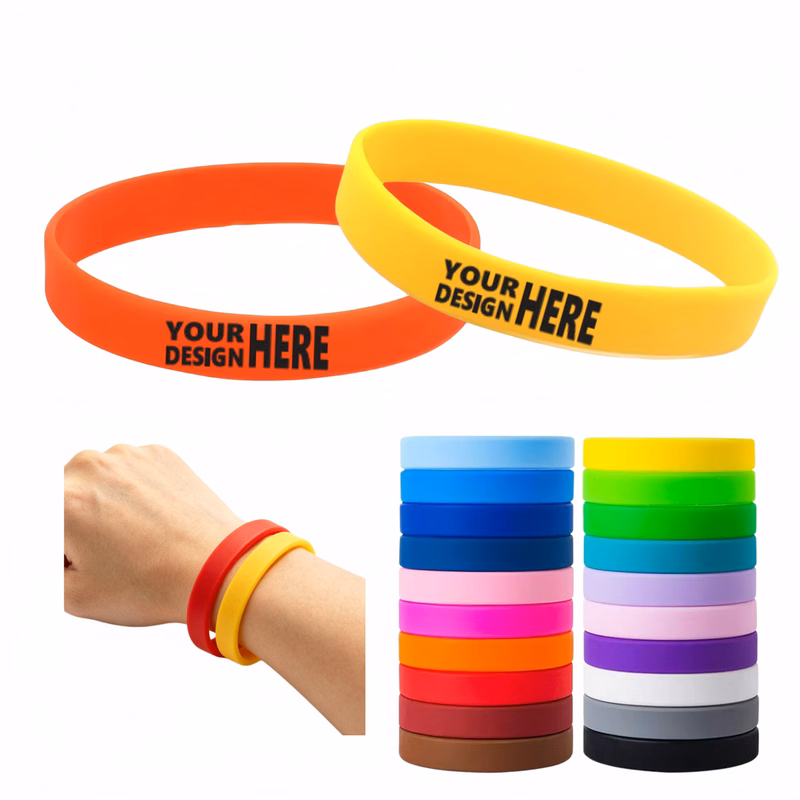 Custom Silicone Wristbands For Gatherings
