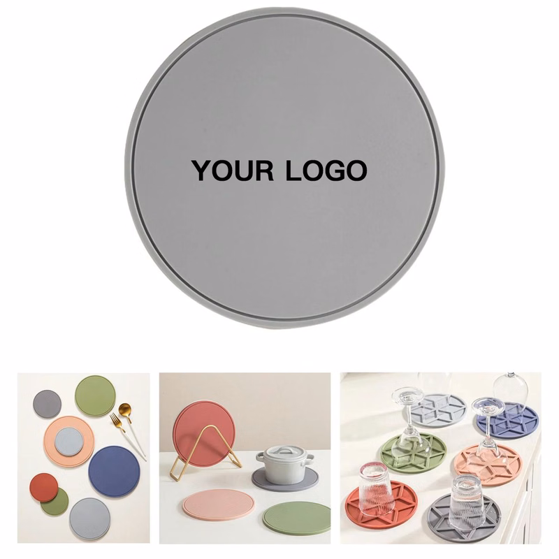Round Silicone Pad for Tabletop Heat Safety