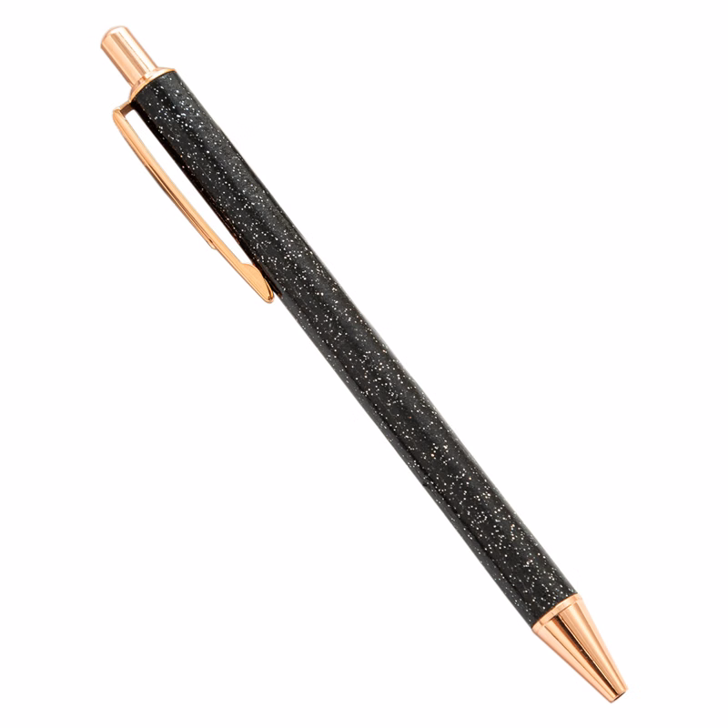 Bling Click Action Metal Ballpoint Pen