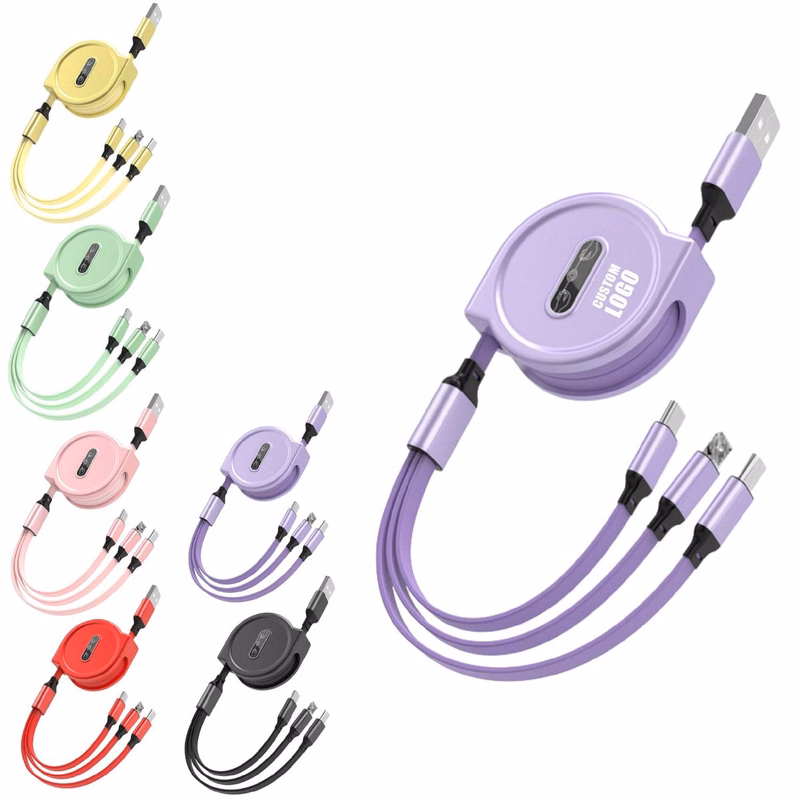 MOQ 10 pcs Multi-Head Charging Cable