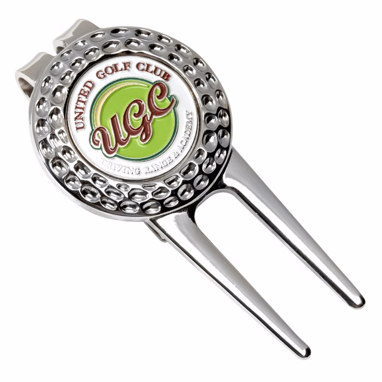 Divot Tool with Offset Printed Removable Ball Marker