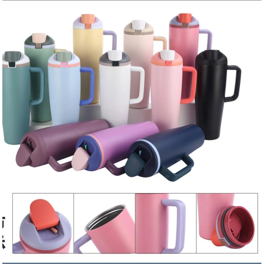 40oz FreeSip Tumbler Stainless Steel Water Bottle 1