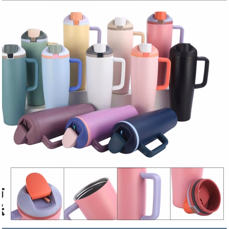 40oz FreeSip Tumbler Stainless Steel Water Bottle