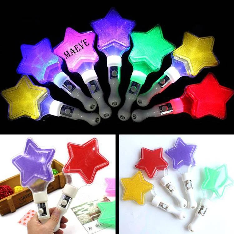 Star Shape Cheer Glow Sticks 1