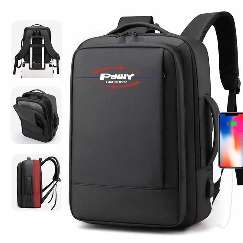 Anti-Theft Laptop Backpack with USB Port School Bag
