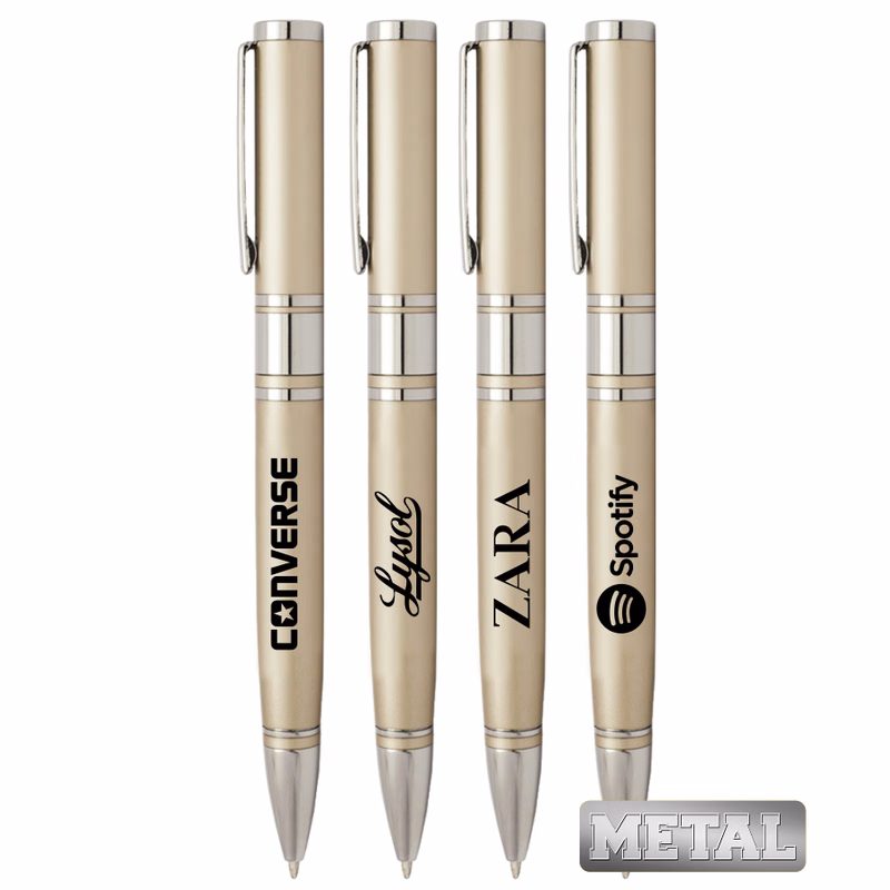 "Ambassador" Metal twister Pens