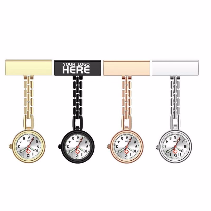 Silicone Nurse Lapel Pocket Hanging Watch