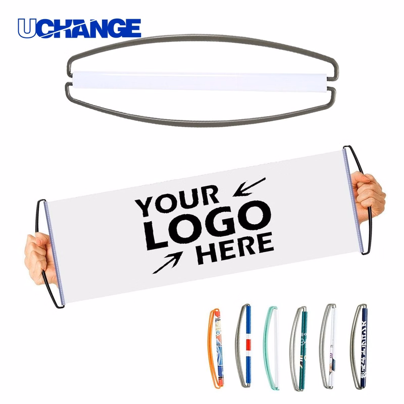 Handheld Retractable Scroll Banner