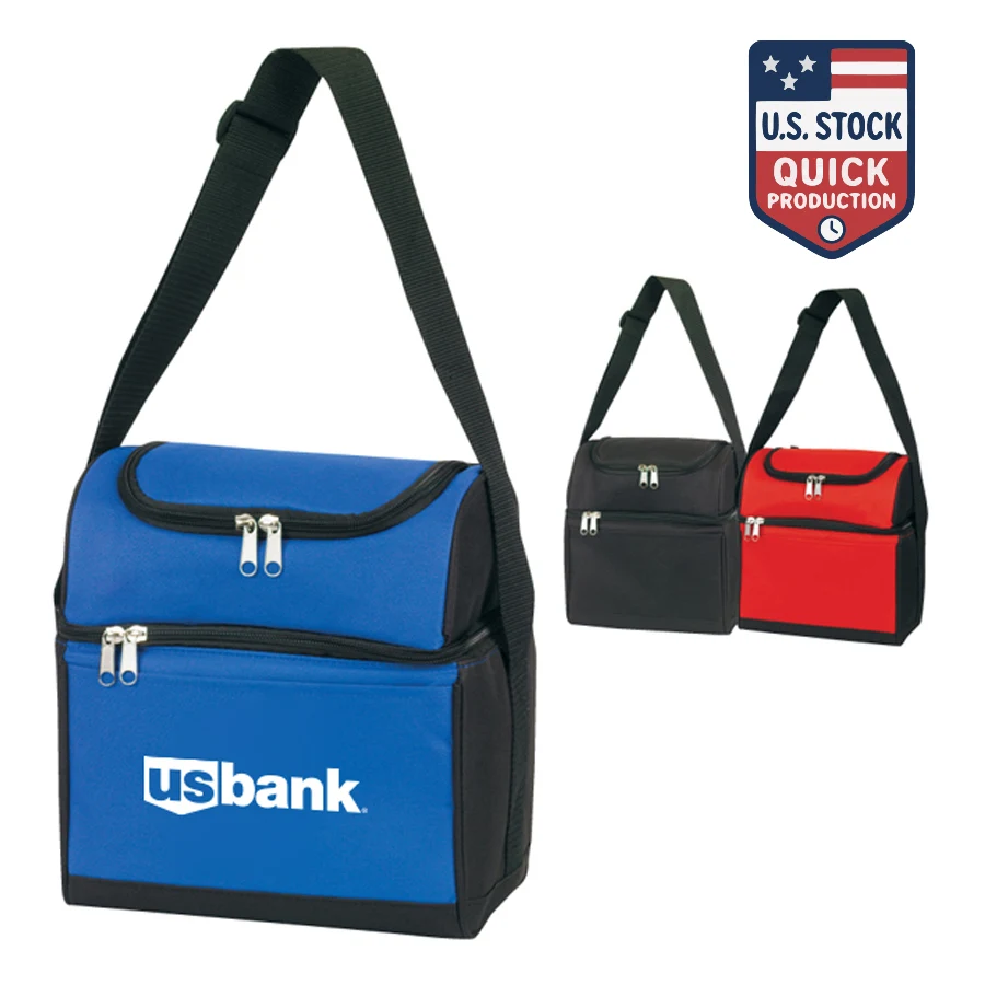 SnackShell Dual-Compartment Leakproof Cooler Bag 1