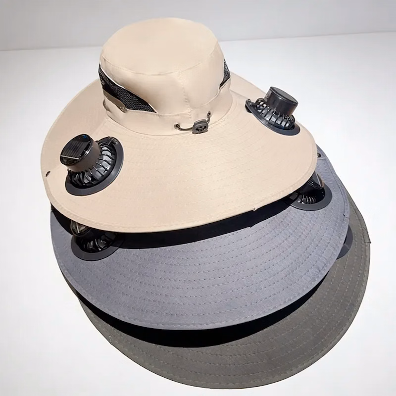 Solar Fan Hat