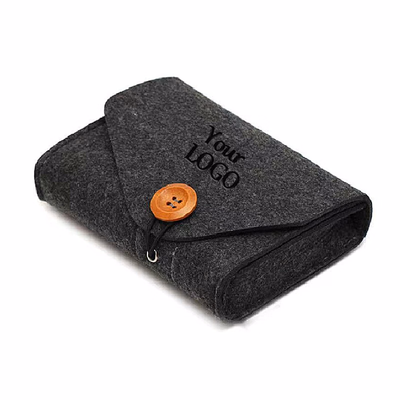 Felt Cable Storage Pouch