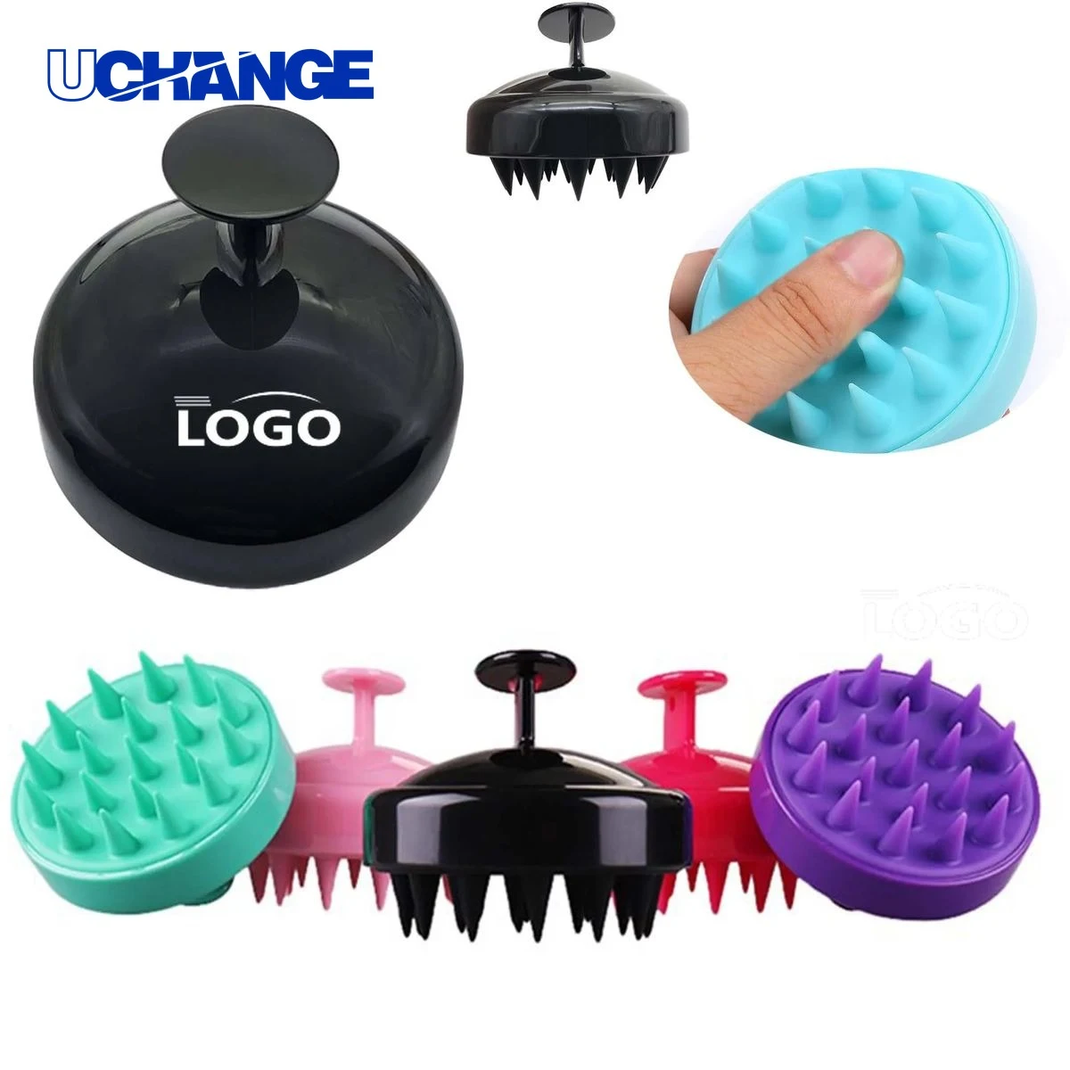Hair Soft Shampoo Brush Tool for Scalp Care 1