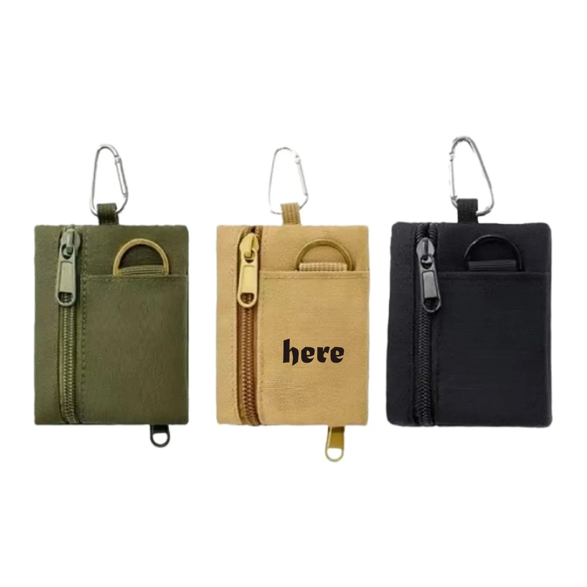 Pocket Coin Purse With Hook Mini Pouch 1