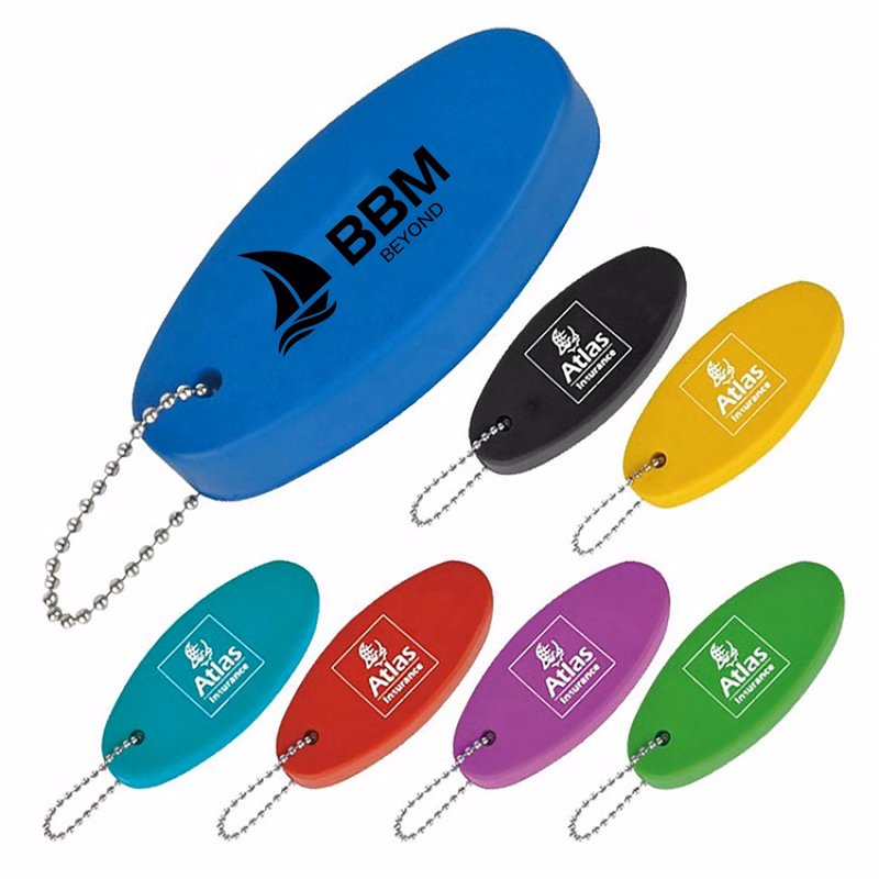 Surfboard Shaped Key Chain
