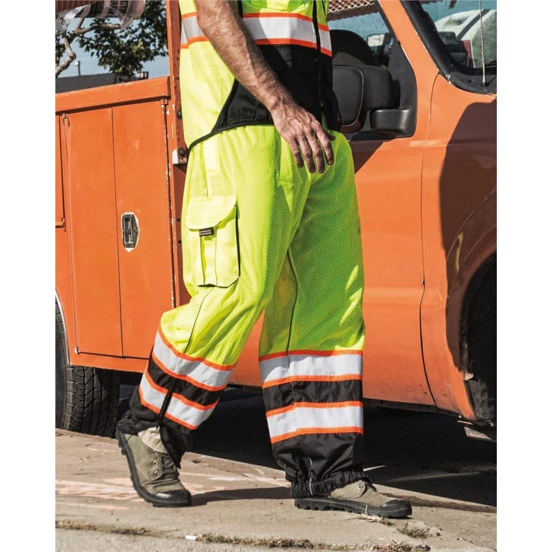 Kishigo Unisex Premium Brilliant Series® Mesh Pants - 3118-3119 1