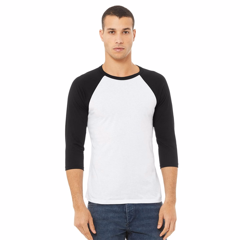 Unisex Three-Quarter Sleeve Baseball Tee - 3200