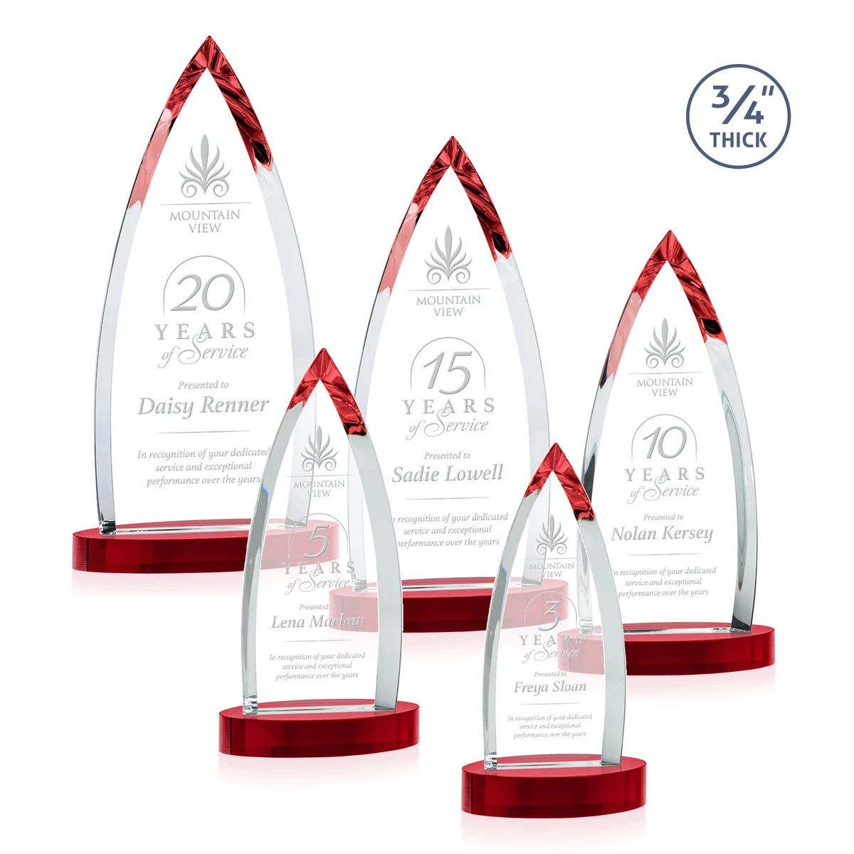 Shildon Award on Alberton Base - Red 1