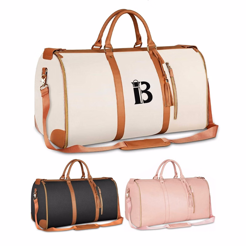 Multifunctional pu hand luggage bag