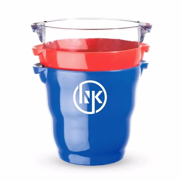 Clear Four-Liter Ice Bucket