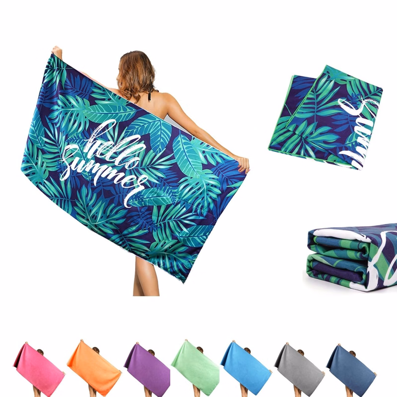 Full Colors Custom Quick Dry Beach Towel