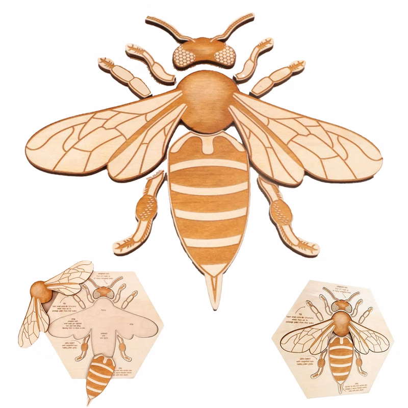 Bee Puzzle Educational Toy