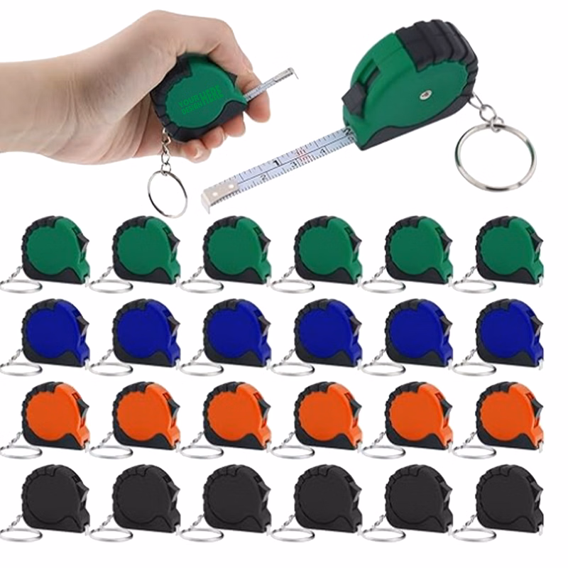 Mini Retractable Measure with Key Clip