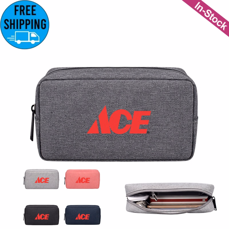 Large Portable Electronic Accessories Organizer Pouch Storage Bag