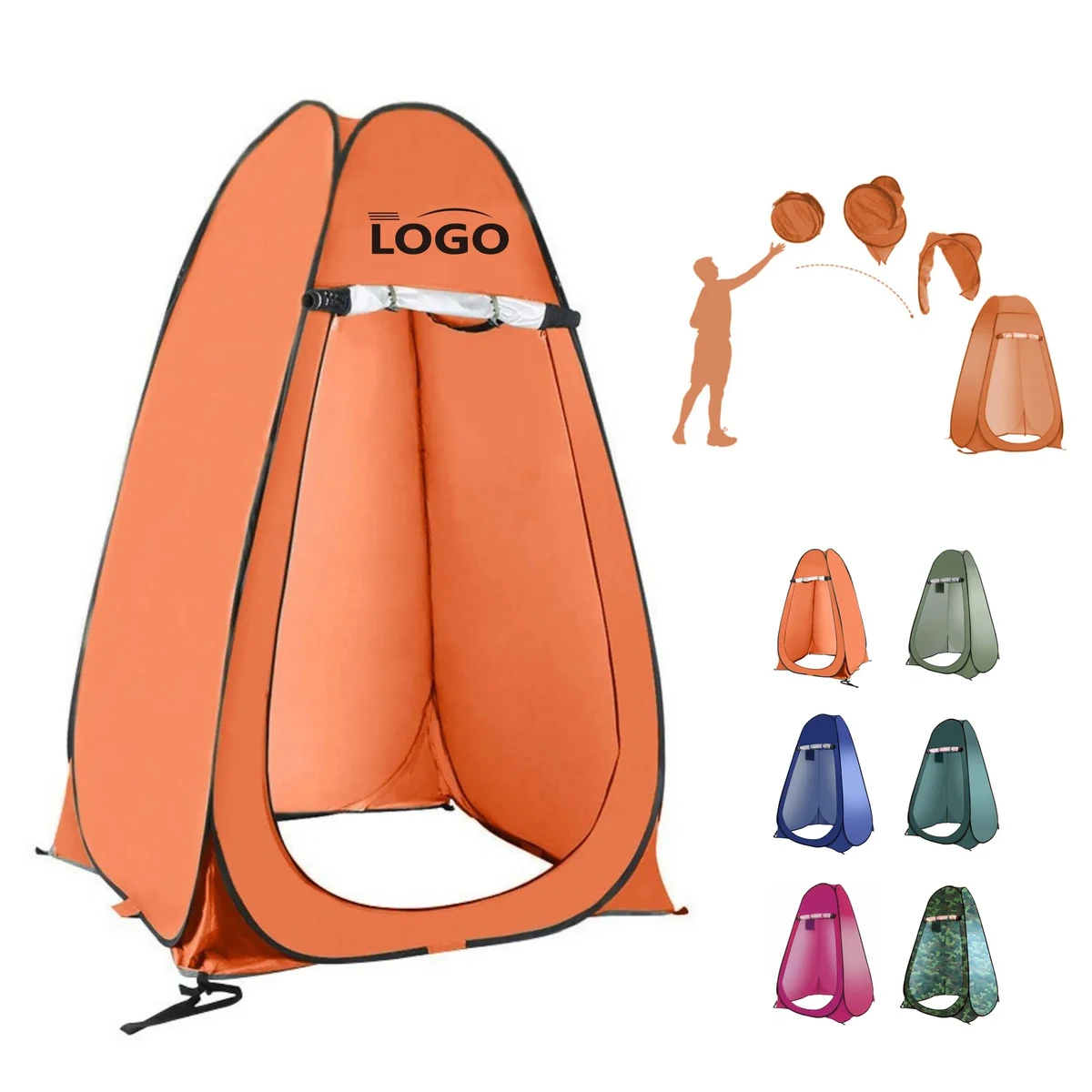 Outdoor Camping Toilet Bathing Tent 1