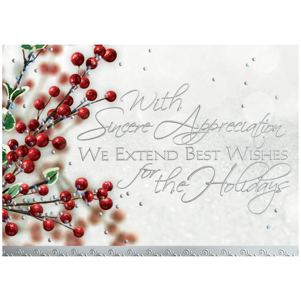 Berries & Wishes Holiday Cards 1